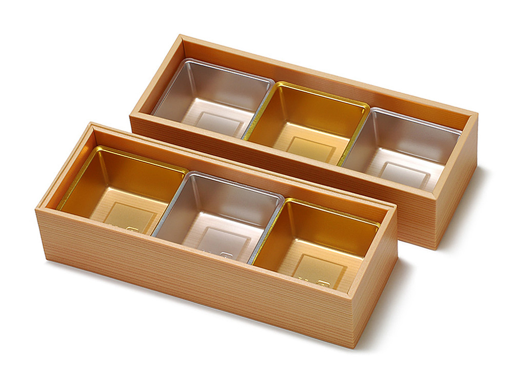 うなぎの寝床二段 小の容器画像