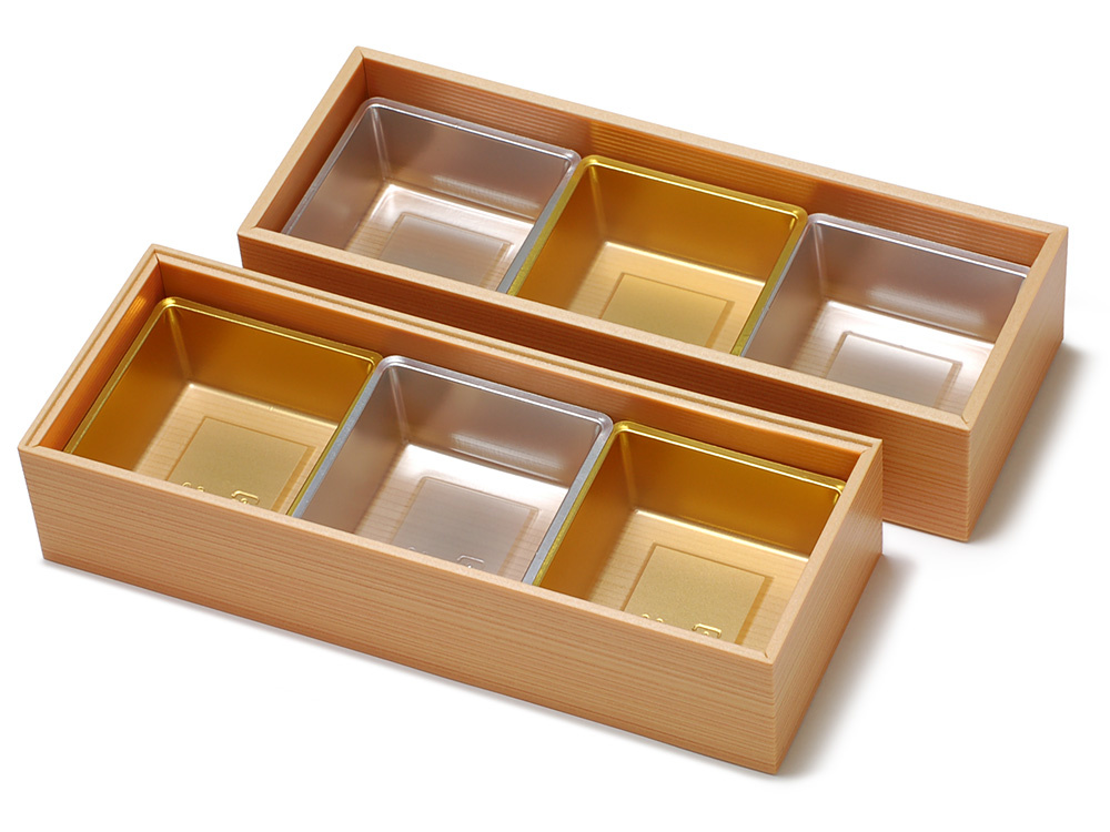 うなぎの寝床二段 大の容器画像