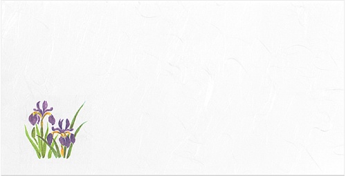 00-18104-021 箸置マットミニ あやめ No.4268