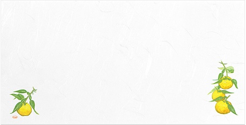 00-18104-029 箸置マットミニ ゆず No.4372