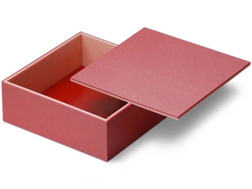 00-12114-302 ユニ折箱 色かさね 深緋 4.5寸