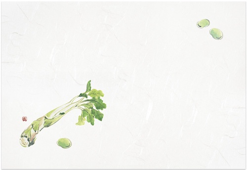 00-18208-508 マット 彩宴 うどとそら豆 No.201