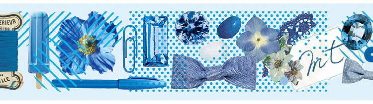 00-15522-390 マスキングテープ exカラーシリーズ ブルー