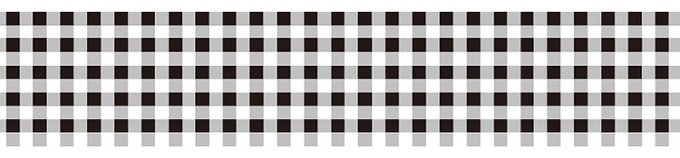 00-15522-381 マスキングテープ ギンガムチェック ブラック