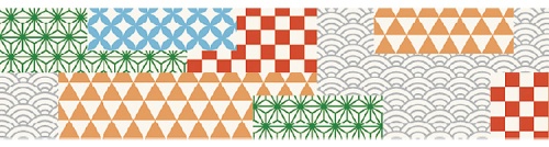 00-15522-450 マスキングテープ 和柄ミックスパターン