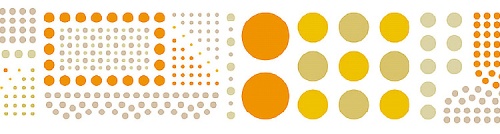 00-15522-449 マスキングテープ ドットの集まり