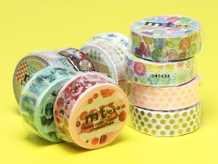 新作を含む10種類のマスキングテープ