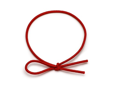 00-17403-566 ミニ結びゴム からくれない 5cm