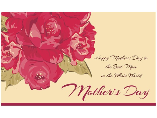 00-15506-651 メッセージカード Mother's Day