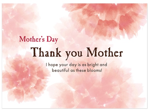 00-15506-650 メッセージカード Thank you mother
