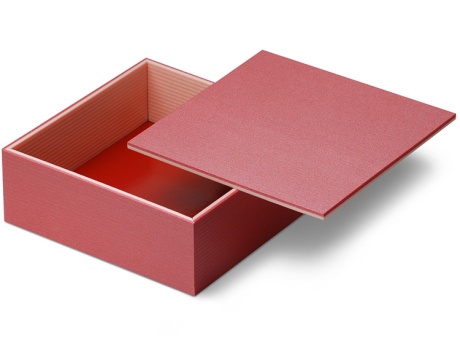 00-12114-302 ユニ折箱 色かさね 深緋 4.5寸