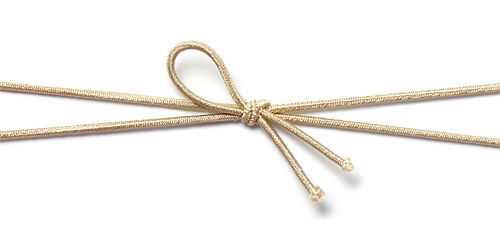 00-17403-413 花むすびゴム 白茶 12cm