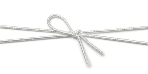 00-17403-414 花むすびゴム 白磁 12cm