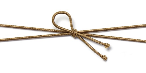 00-17403-411 花むすびゴム 焙じ茶 12cm