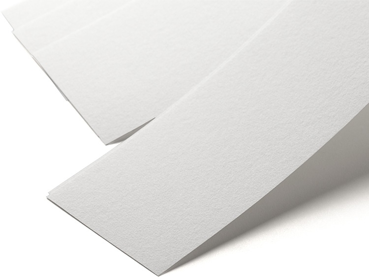 00-18602-250 並巾短冊 画仙紙筋目入 無地 の質感