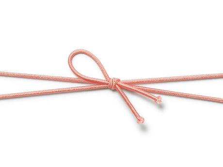 00-17403-404 花むすびゴム 紅梅 12cm