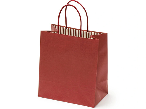00-15202-302 紙製手提袋 STカラーズ ボルドー
