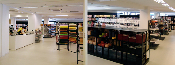 京朱雀道具町3号館 勝藤屋西館店内