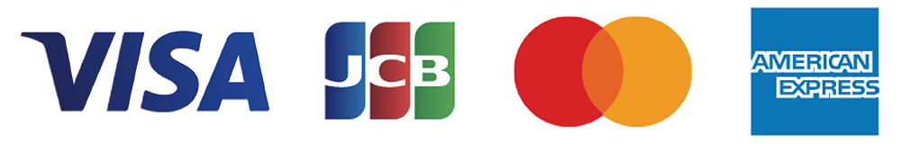 VISA・MasterCard・JCB・AMEX