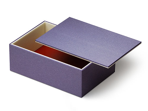 ユニ折箱 色かさね 紫紺 ちらし【包】画像