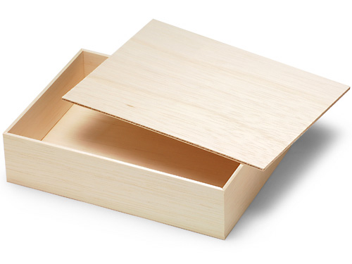 木製折箱 シンゴンＦ折 ２合【包】画像