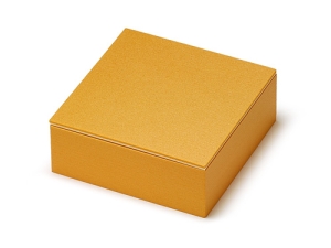 ユニ折箱 色かさね とう黄 4.5寸【包】画像