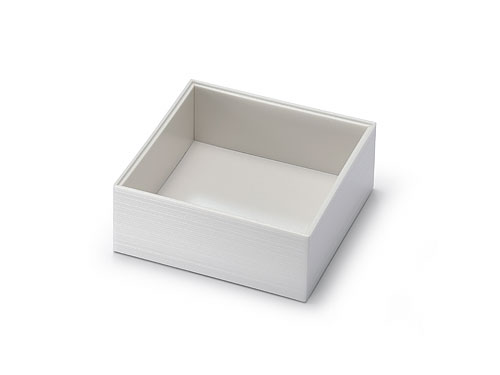 ユニ折箱 KU灰白 4.5寸 本体【包】画像