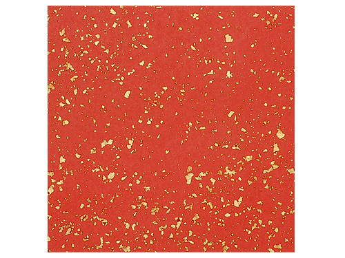 カット和紙 金振 朱 15角画像