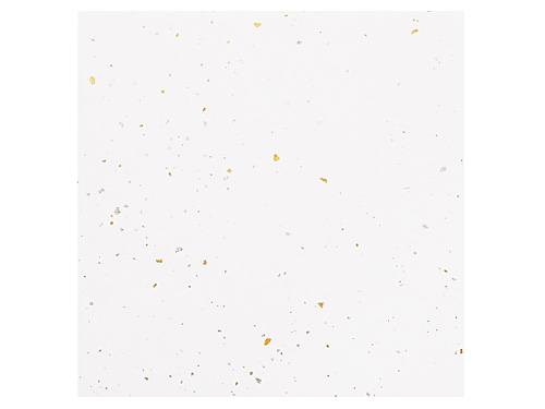 カット和紙 金銀振 白 15角画像
