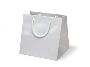 紙製手提袋 ブライトバッグC1白【包】画像