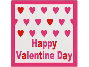 バレンタインデーシール Happy Valentine Day SK-814画像