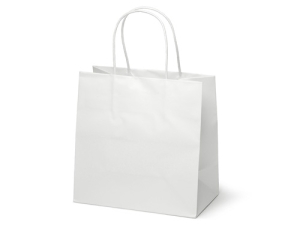 紙製手提袋 マットバッグ SS ホワイト【包】画像