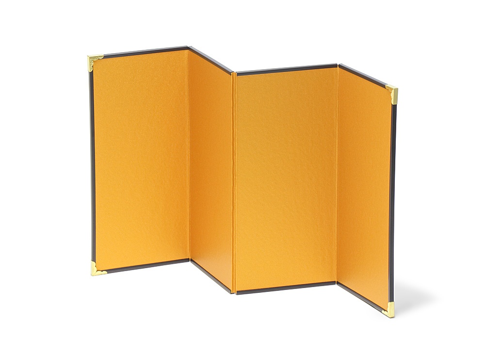 ミニ金屏風 4曲 22×10画像