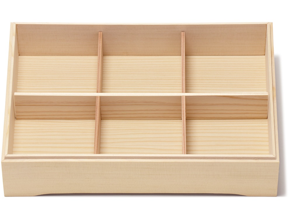 木製仕切 長角小用 6ヶ仕切画像