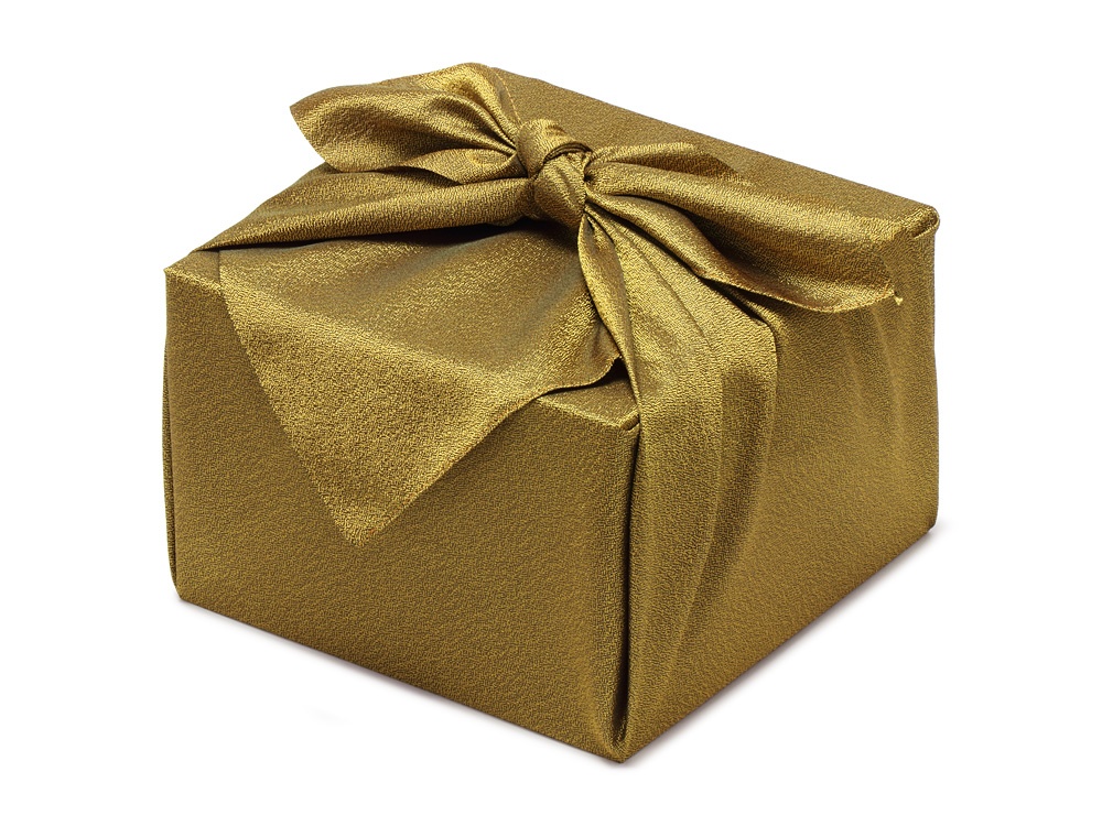 風呂敷 一越変り織 黄金(こがね) 70角画像