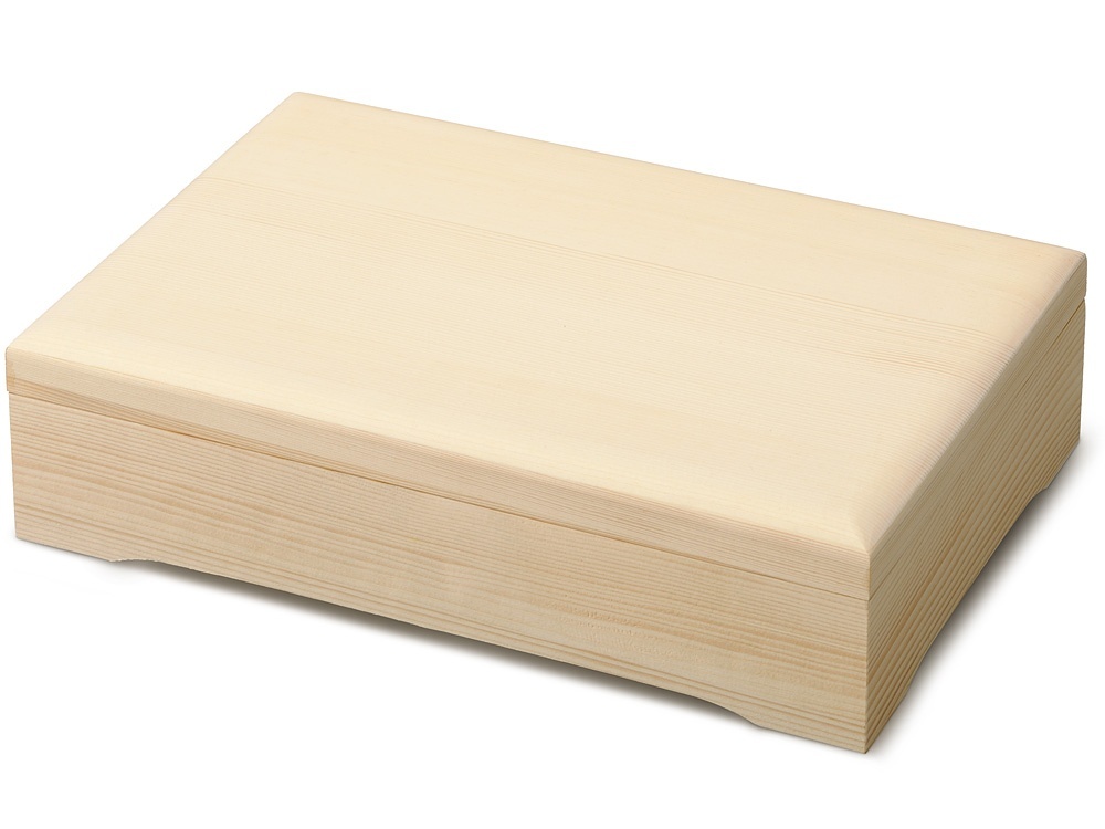 木のお重 白柾印籠 長角 大画像