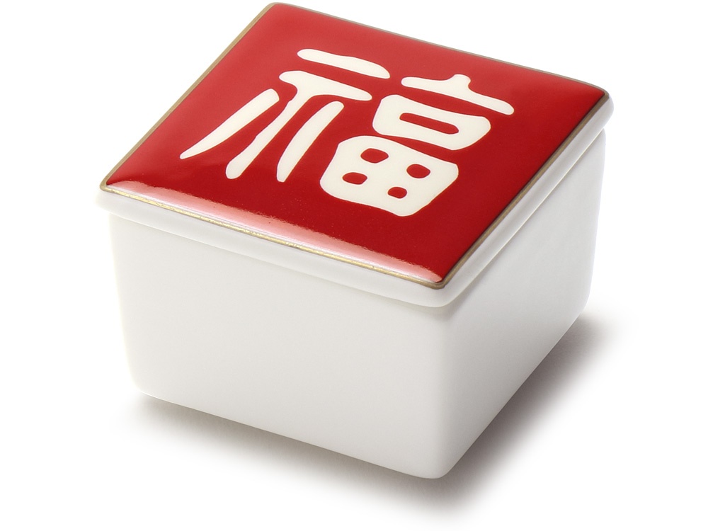 陶器珍味入 福マス型画像