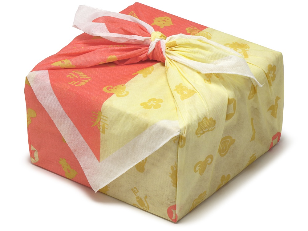 不織布風呂敷 旭装 十二支 88角画像